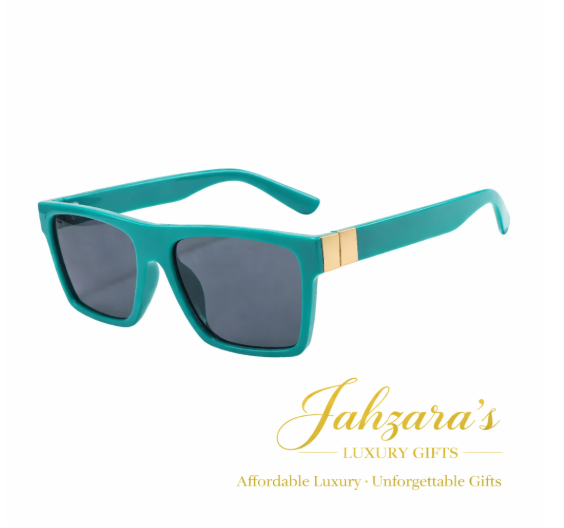JAHZARA'S Classic Black Wayfarer Sunglasses - Premium UV Protection