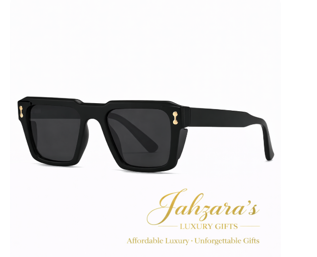 JAHZARA'S Polarized Square Sunglasses - Premium UV Protection