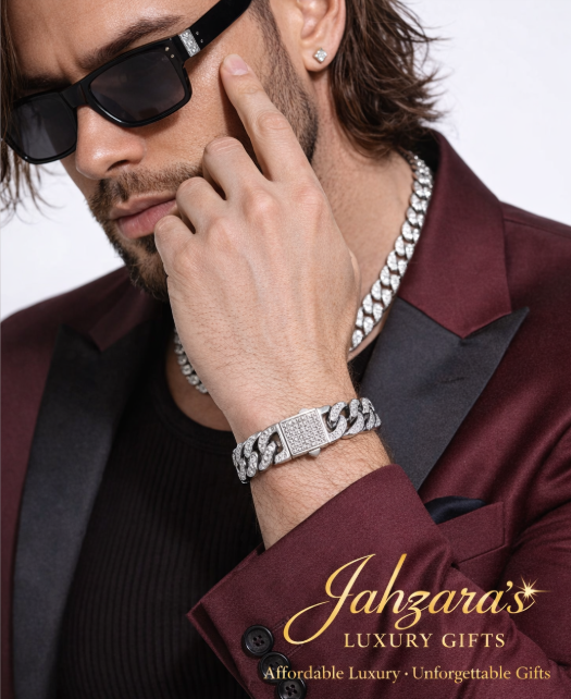 Iced-Out Cuban Link Bracelet - CZ Diamond Clasp