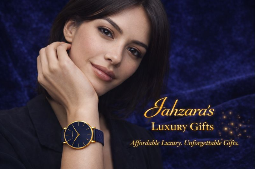 Slim Navy & Rose Gold Women's Watch | Minimalist Quartz Mesh Band