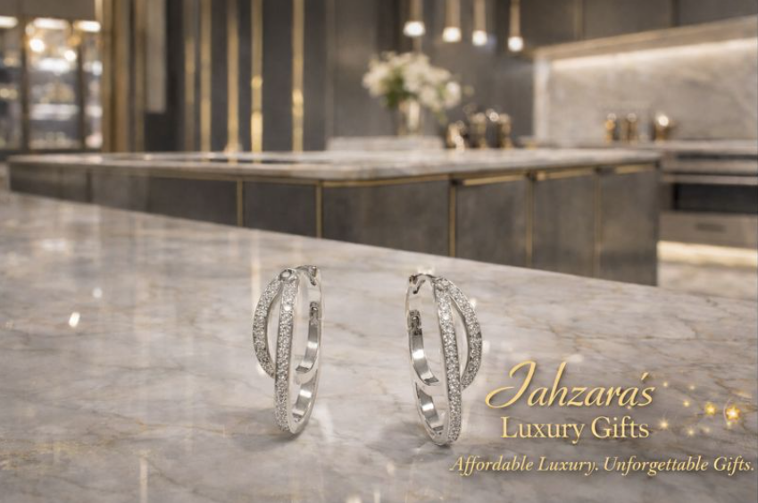 Double Layer Zircon Cross Earrings | S925 Silver Platinum Plated