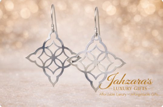 Moorish Diamond Set-Earrings & Pendant