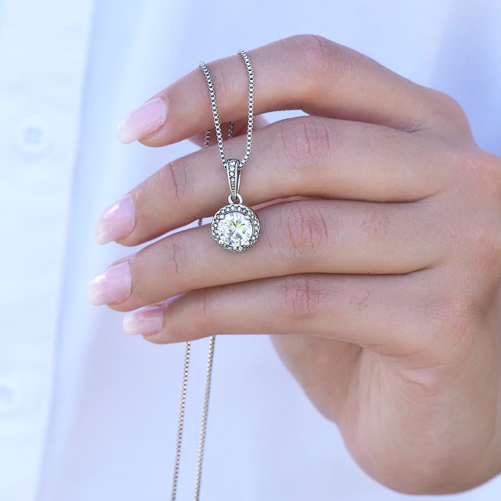Eternal Hope Necklace | Heartfelt Message Card | Luxury LED Gift Box
