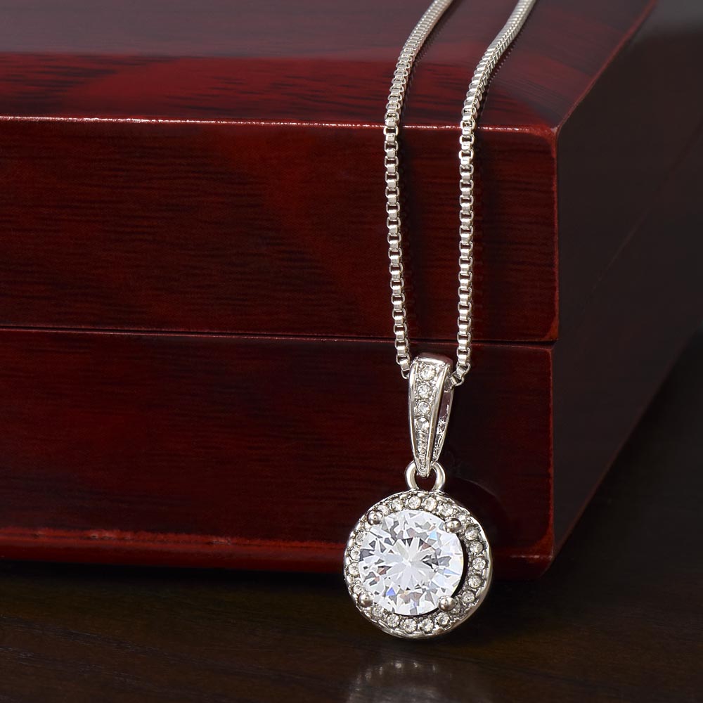 Eternal Hope Necklace | Heartfelt Message Card | Luxury LED Gift Box