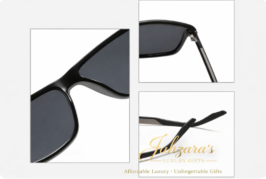 JAHZARA'S Modern Square Sunglasses - Premium TAC Lens