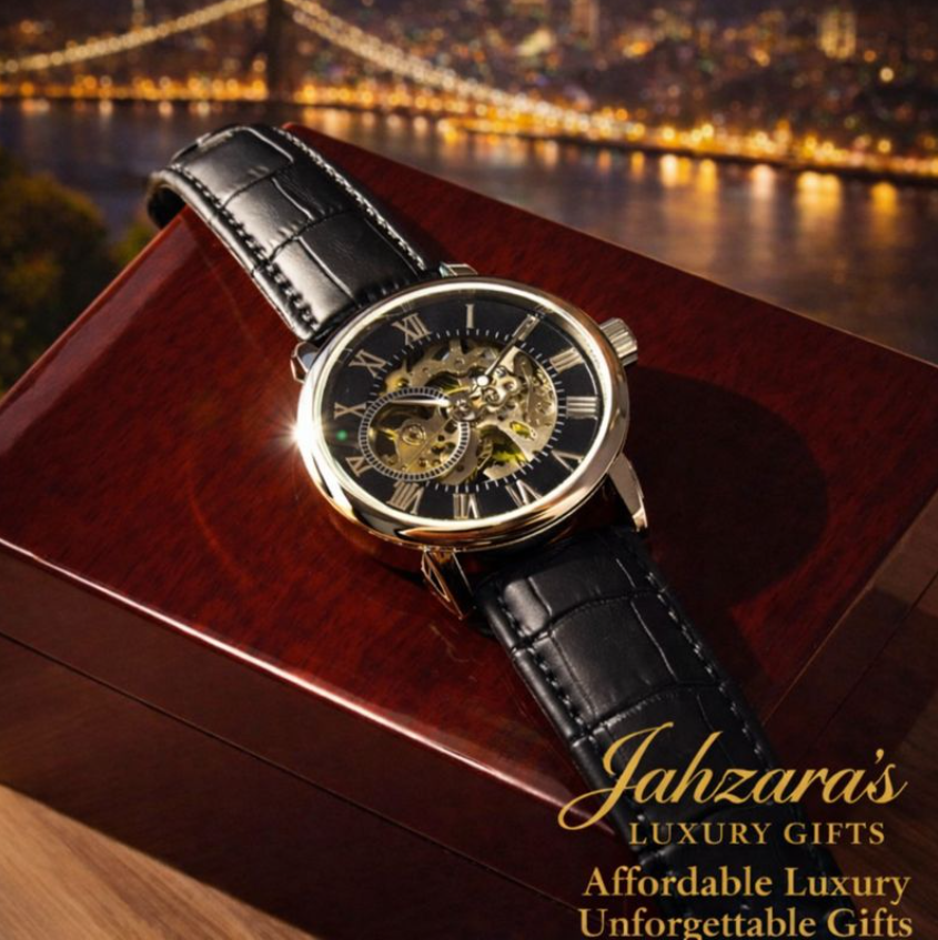 To My Dad - Openwork Mechanical Watch