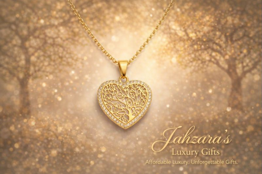 💛✨ Life Tree Heart Pendant Necklace ✨💛