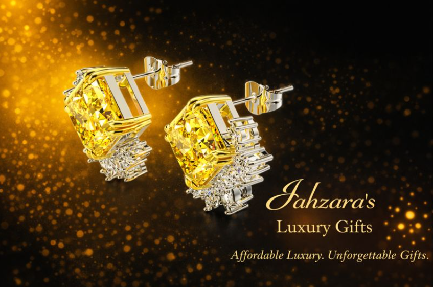 5 CT Floral Diamond Stud Earrings | Platinum-Plated 925 Sterling Silver
