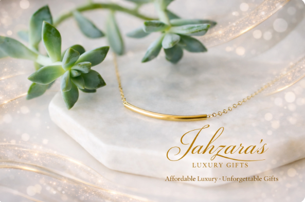 Curved Bar Necklace - 14K Gold Filled | Bestseller