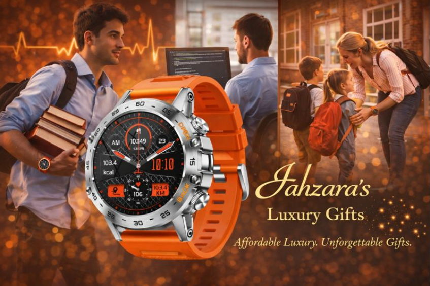 Bluetooth Call Smart Watch | Orange Sport Edition with Heart Rate Monitor