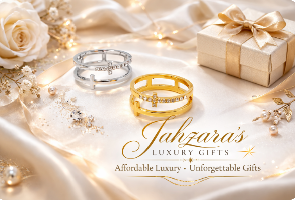 Forever Double Cross Ring