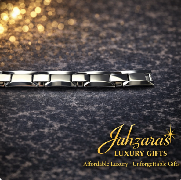 Tungsten Steel Bracelet - High Gloss Geometric Design