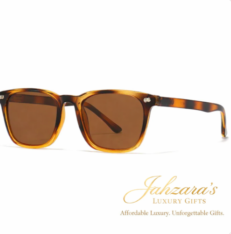 Classic Square Polarized Luxury Sunglasses | Unisex | UV Protection | Jahzara's Luxury Gifts