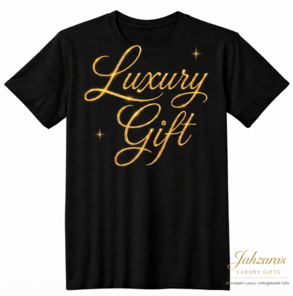 Luxury Gift Signature Tee — Gold & Camo Edition