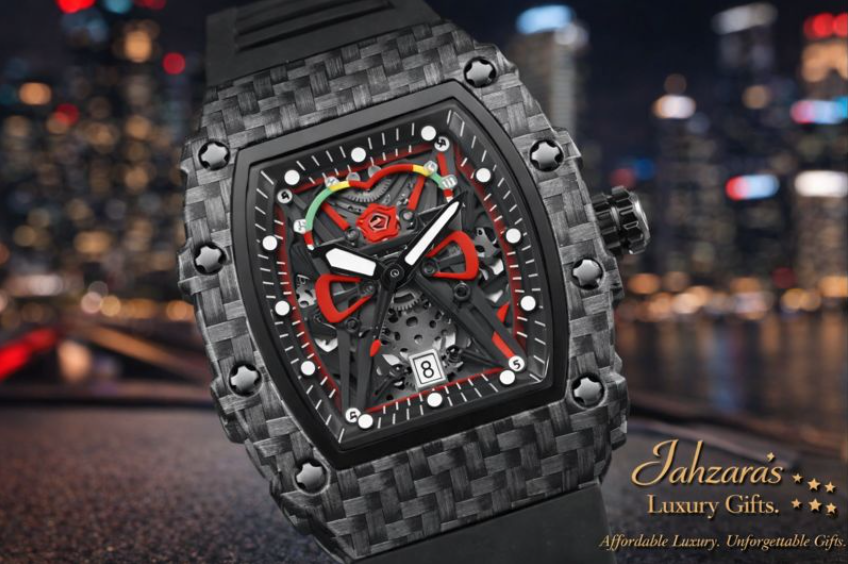 Black Concept Quartz Watch | Luminous Sport Edition Men's Watch