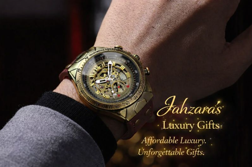 Vintage Mechanical Skeleton Watch | Bronze Automatic Men's Watch