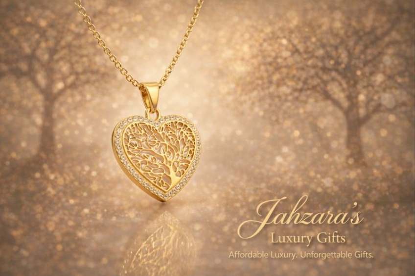 💛✨ Life Tree Heart Pendant Necklace ✨💛