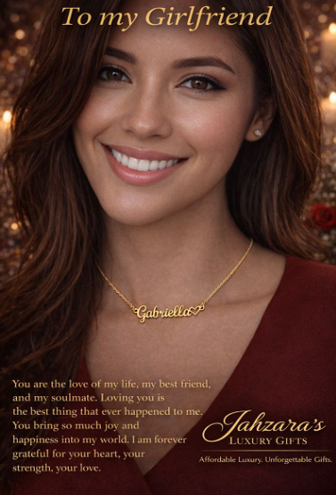 Love of My Life - Heart Name Necklace (18K Yellow Gold)