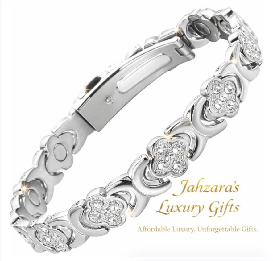 Four-Leaf Clover Diamond Bracelet | Titanium Steel Unisex Luck & Love Bracelet
