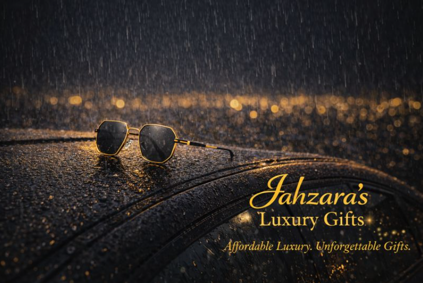 Polarized Polygon Sunglasses — Gold/Black