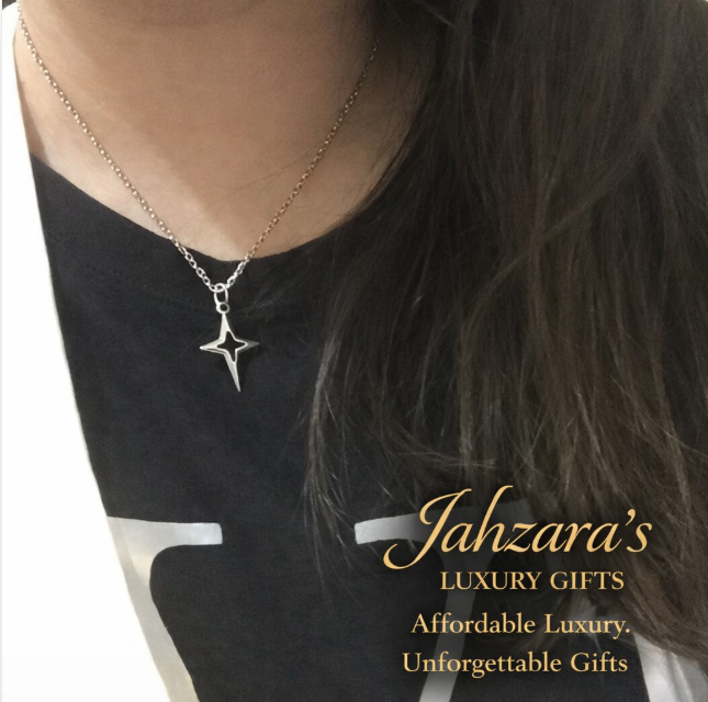 North Star Pendant Necklace — 18K Gold & Silver | Stainless Steel