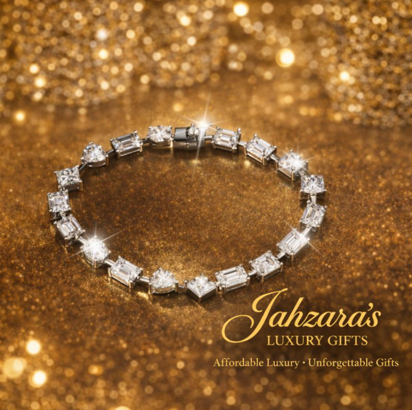 Moissanite Luxury Tennis Bracelet | Oval Claw-Set | Unisex Statement Piece