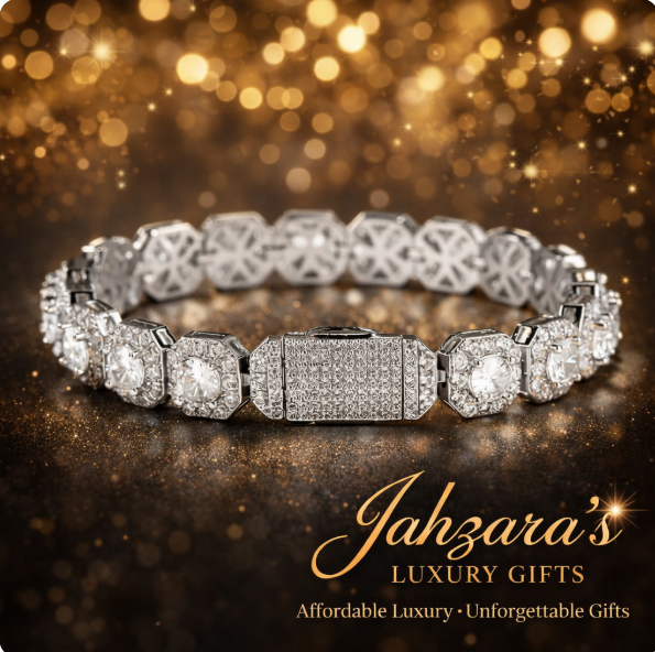 Iced Out Tennis Bracelet - CZ Diamond Cuban Link