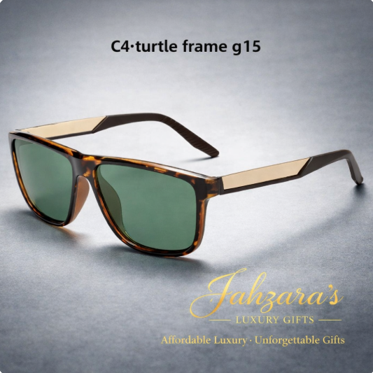 JAHZARA'S Modern Square Sunglasses - Premium TAC Lens