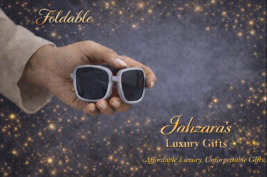 Polarized Foldable Sunglasses — Light Grey