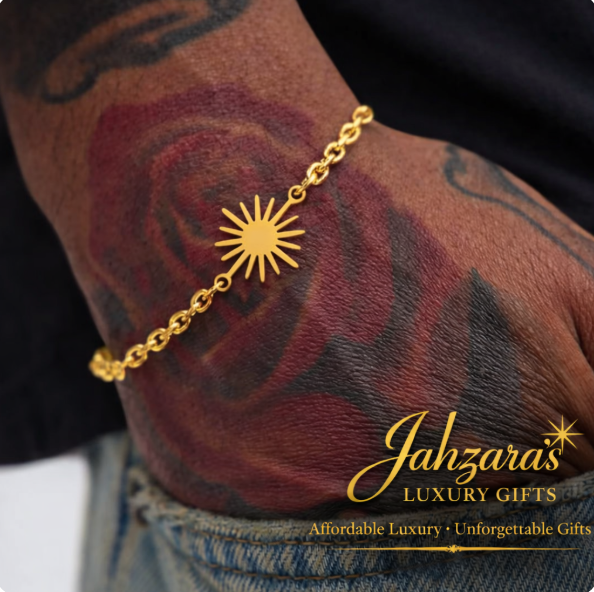 Sunburst Bracelet - Celestial Chain Bracelet