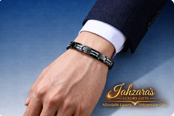 Abalone Shell Cross Bracelet | Faith, Wellness & Natural Luxury