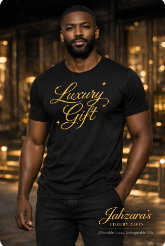 Luxury Gift Signature Tee — Gold & Camo Edition