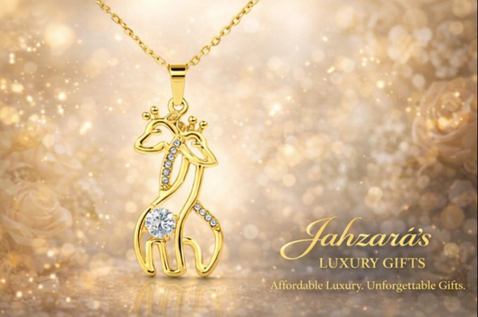 To My Niece – Gold Giraffe Love Necklace | A Gift of Love & Encouragement