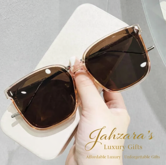 Oversized Square Luxury Sunglasses | UV Protection | Jahzara's Luxury Gifts