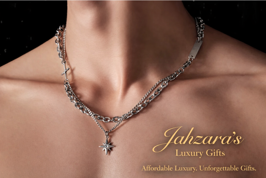 Double Layer Stacked Star Necklace Set — Titanium Steel | Unisex