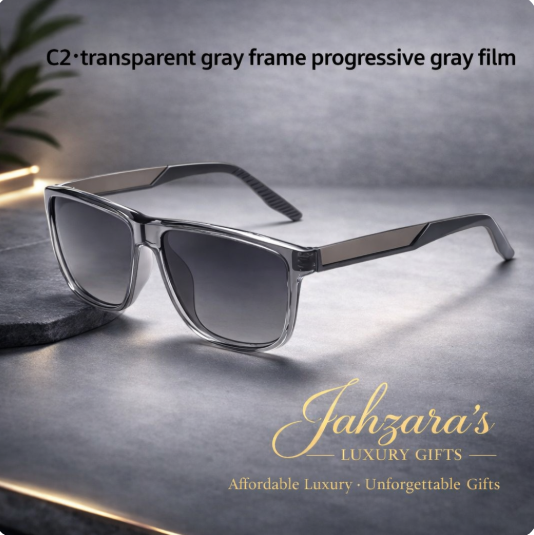 JAHZARA'S Modern Square Sunglasses - Premium TAC Lens