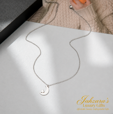 Celestial Moon & Star Pendant Necklace | Gold & Silver | 316L Stainless Steel