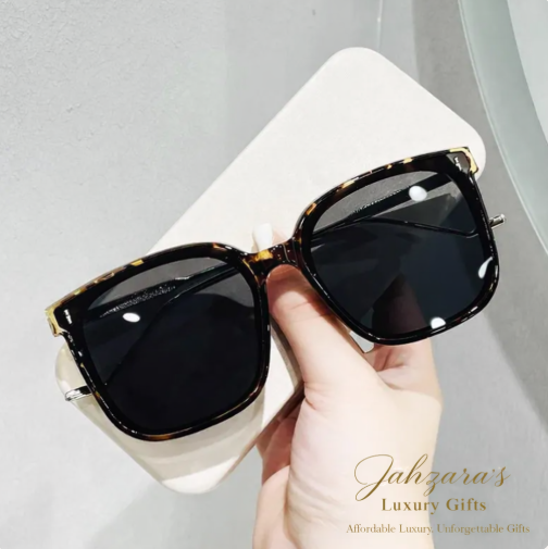 Oversized Square Luxury Sunglasses | UV Protection | Jahzara's Luxury Gifts
