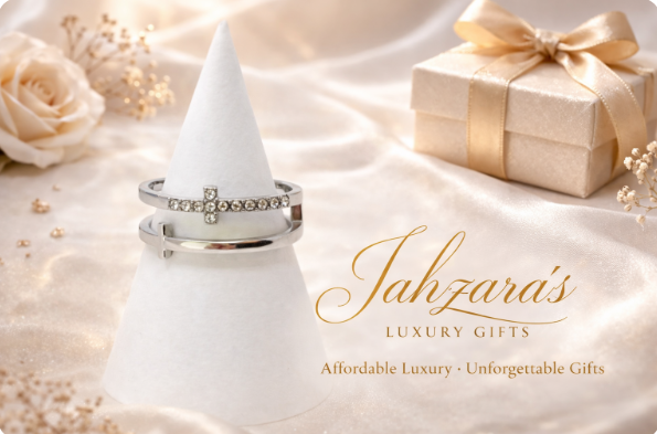 Forever Double Cross Ring