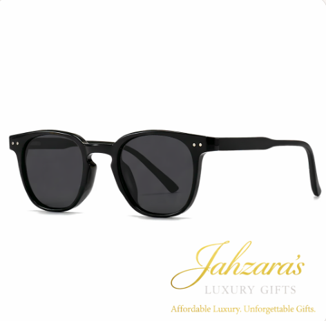 Vintage Round Polarized Luxury Sunglasses | Acetate Frame | Unisex | Jahzara's Luxury Gifts