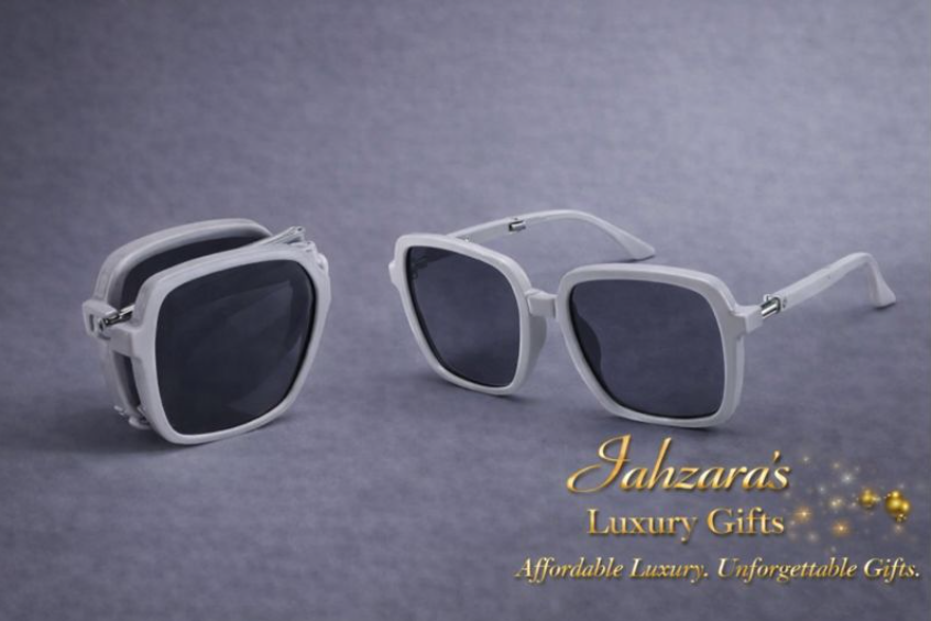 Polarized Foldable Sunglasses — Light Grey