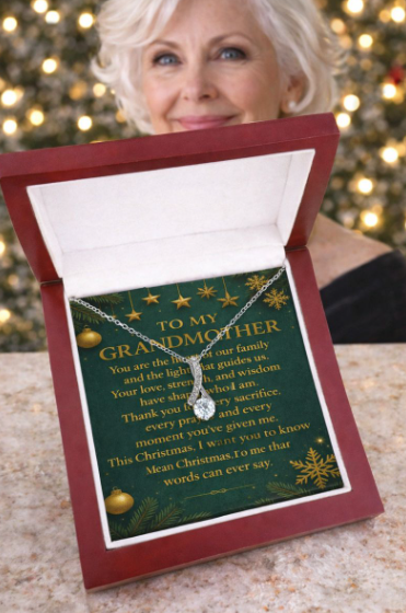 To My Grandmother — Alluring Beauty Necklace | A Gift of Love & Legacy