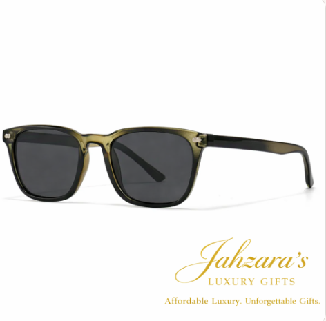 Classic Square Polarized Luxury Sunglasses | Unisex | UV Protection | Jahzara's Luxury Gifts