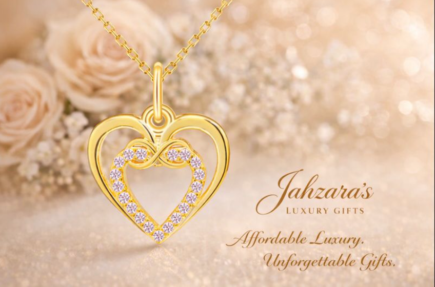 Double Heart Necklace - Symbol of Love & Connection (14K Gold)