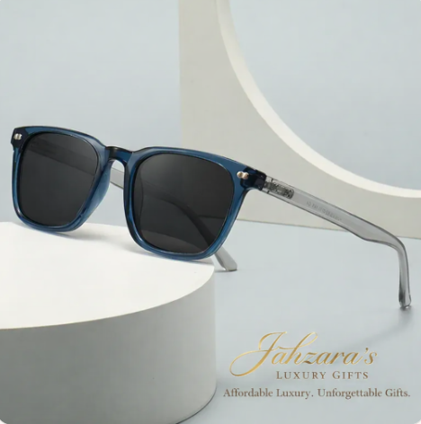 Classic Square Polarized Luxury Sunglasses | Unisex | UV Protection | Jahzara's Luxury Gifts