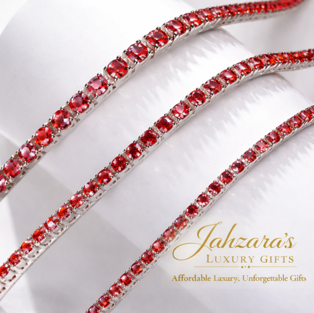 Moissanite Tennis Bracelet | 925 Sterling Silver | 5 Colors | Unisex Luxury