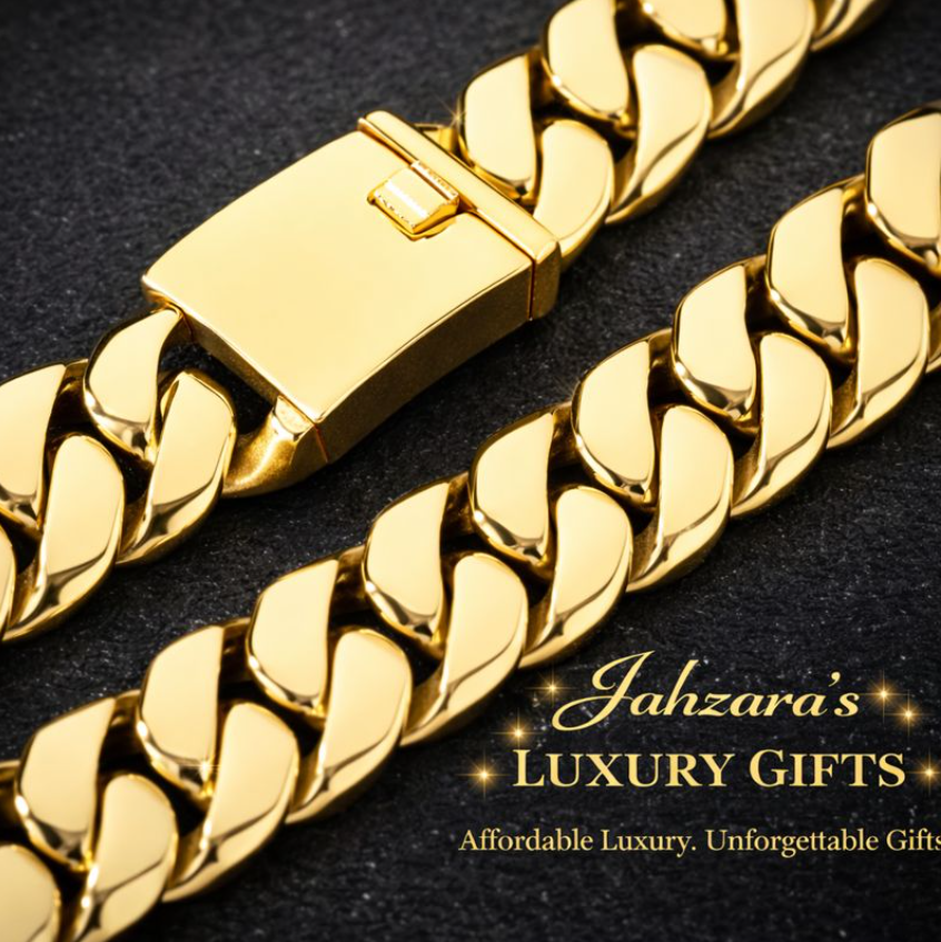 Dominion Gold Cuban Link Chain | Heavyweight 18K Gold-Plated | Bold Statement