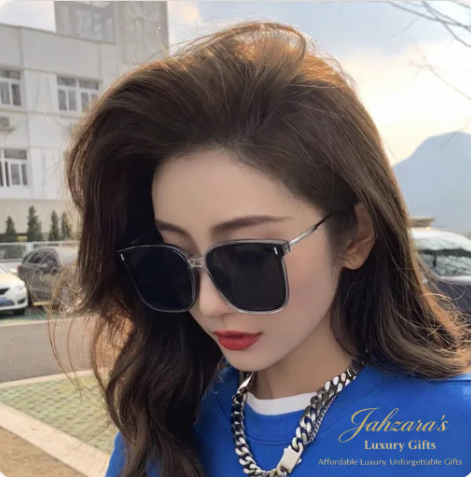 Oversized Square Luxury Sunglasses | UV Protection | Jahzara's Luxury Gifts