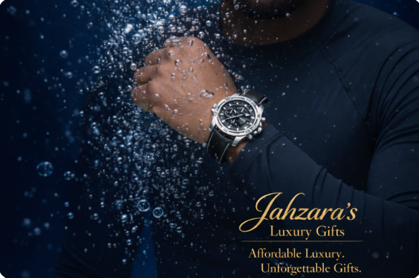 Classic Leather Quartz Watch | Chronograph Silver-Tone Men's Watch