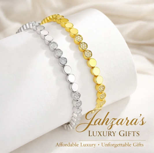 Bubble-Dot Bracelet | S925 Sterling Silver | Gold or Silver Finish